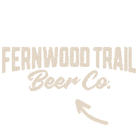 Fernwoodtrail craft beer fernwood fernwood trail long weekend lager Sticker