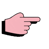 lebigtamtam hand here tamtam lebigtamtam Sticker