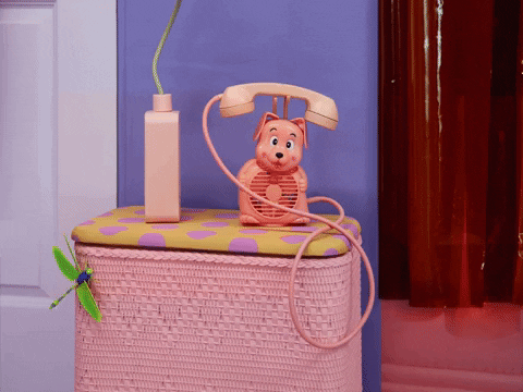 Ring Ring Phone GIF by Tierra Whack