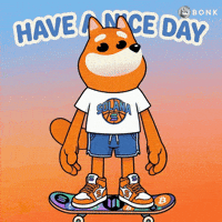 Have A Nice Day Smiling GIF by BONK