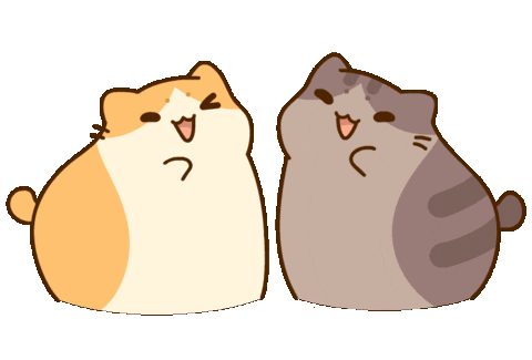 Cats Sticker by Bichi Mao