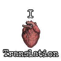 Translating I Love Sticker by Translator Traductora