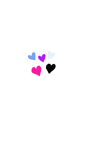derpycatz love heart hearts lgbt Sticker