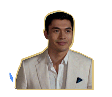 nick young henrygolding Sticker by Crazy Rich Asians