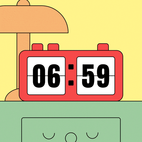 Tired Wake Up GIF by Emily Redfearn