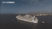 Symphony Of The Seas Boat GIF by euronews