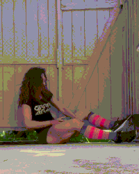 melon thighs GIF
