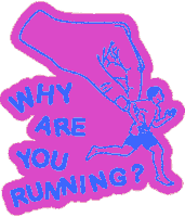 Running Sticker by The Nine Four