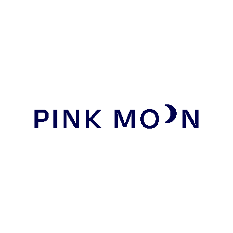 pinkmoonco giphygifmaker pink moon moon phases Sticker