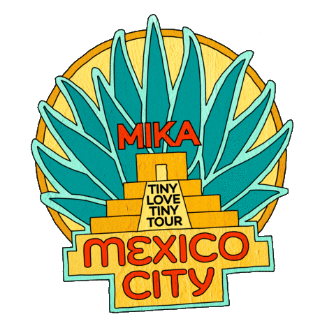 Mexico City Sticker by MIKA