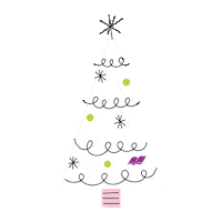 Christmas Tree Sticker by AbekaHomeschool