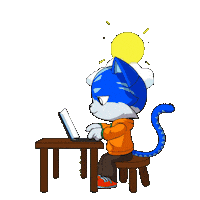 Serious Locked In Sticker by Toshithecat