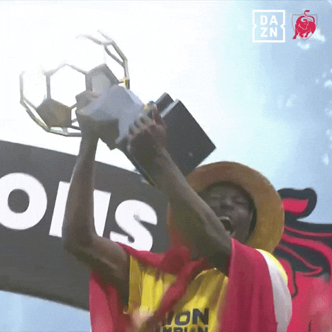 Football Celebration GIF by DAZN Belgium