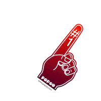 popooapp popoo popooio popoo hand popoo 1 Sticker