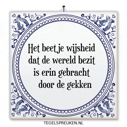 Wijsheid Spreuk GIF by Tegelspreuken.nl