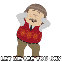 Cry Crying Sticker by South Park