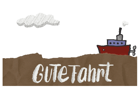 ein_himmelskind giphyupload boot reise schiff Sticker