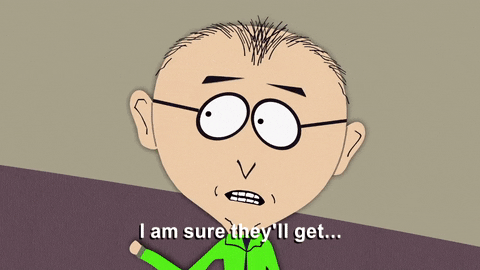 talking mr. mackey GIF by South Park 