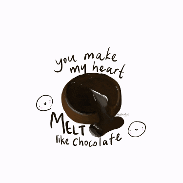 melvados love hug yummy chocolate GIF