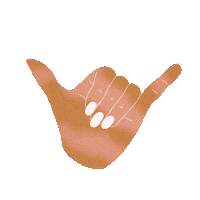 Hang Loose Right On Sticker