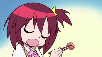 space patrol luluco eating GIF by Funimation