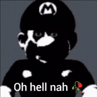 Promytox mario nah hell nah promyto GIF