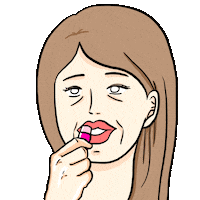 Makeup リップ Sticker