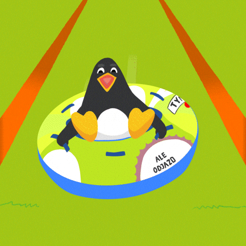 Fun Penguin GIF by Grupa Pingwina