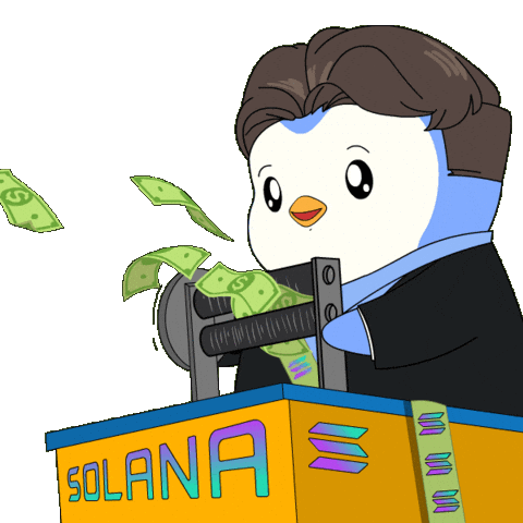 Crypto Penguin Sticker by Pudgy Penguins