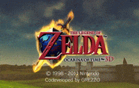 The Legend Of Zelda Title Screen GIF