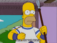 angry homer simpson GIF