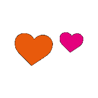 Pop Art Heart Sticker