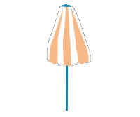 Summer Beach Sticker by Penndel Youth