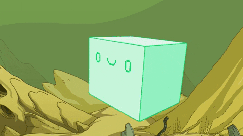 robot cube GIF by Cartoon Hangover