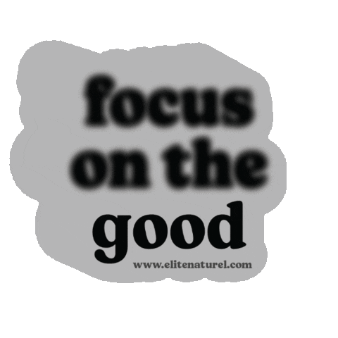 Focus Smoothie Sticker by Elite Naturel