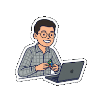 Happy Team Sticker by Brifly