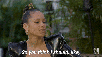 Alicia Keys Relax GIF by Complex