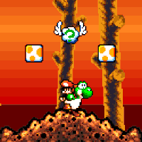 yoshi's island nintendo GIF