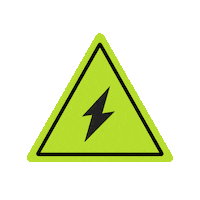 High Voltage Sticker by Micro Squad