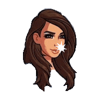 kim kardashian STICKER by imoji