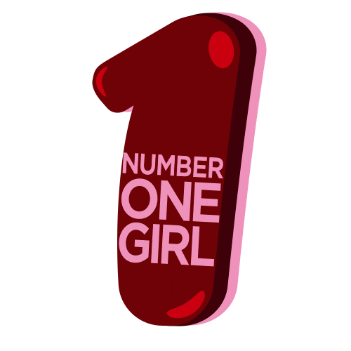 Number One Sticker