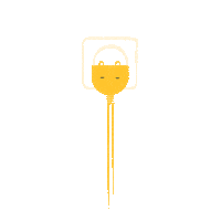 Plug Log Off Sticker by Doist