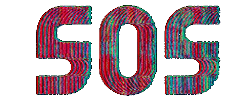 Art Glitch Sticker