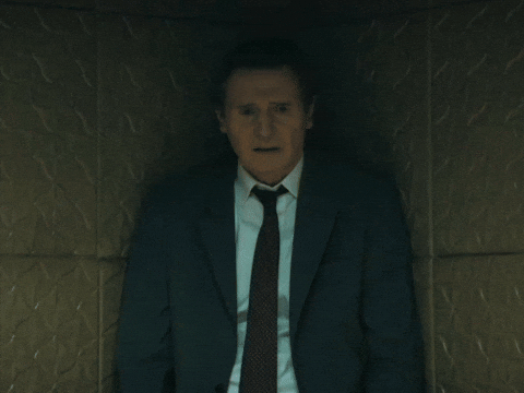 Sad Liam Neeson GIF by The Lonely Island