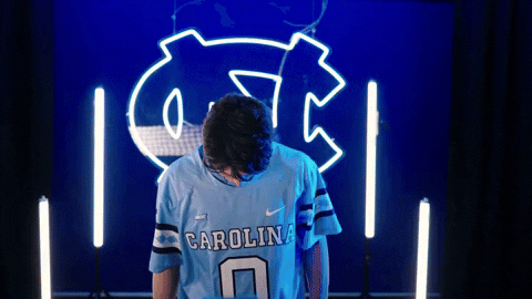 North Carolina Shrug GIF by UNC Tar Heels