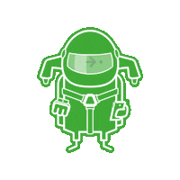 Space Flying Sticker by Citymapper