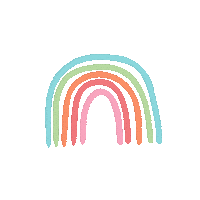 kaylabrasher happy summer rainbow pride Sticker