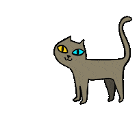 Cat Love Sticker