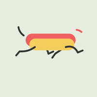 Hot Dog GIF by Happy Motion