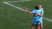 Womens Soccer Hug GIF by National Women's Soccer League
